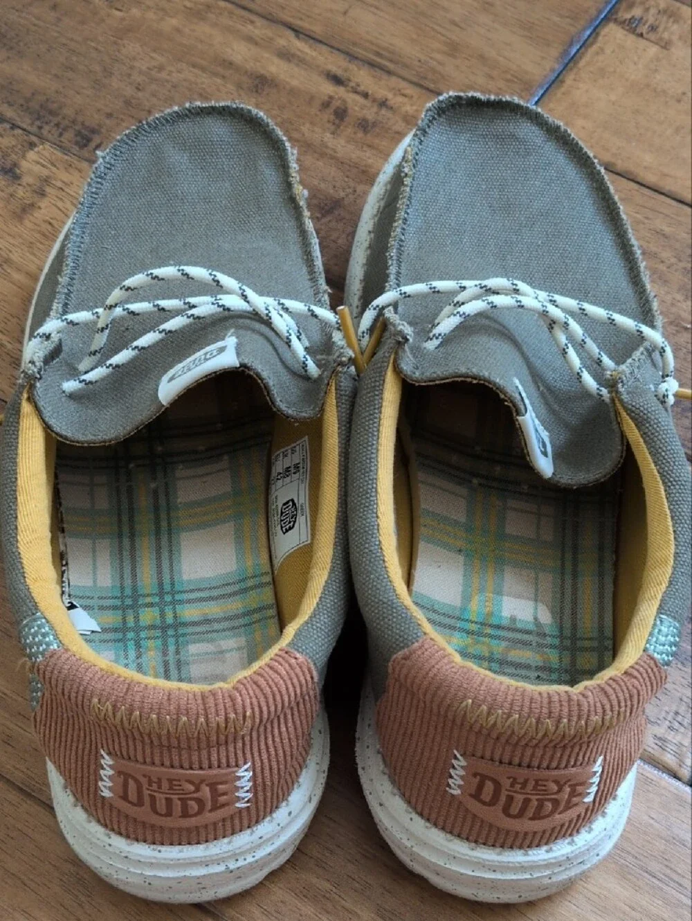 Hey Dude Wally Break Hey Day Logo Badge Slip-On Shoes